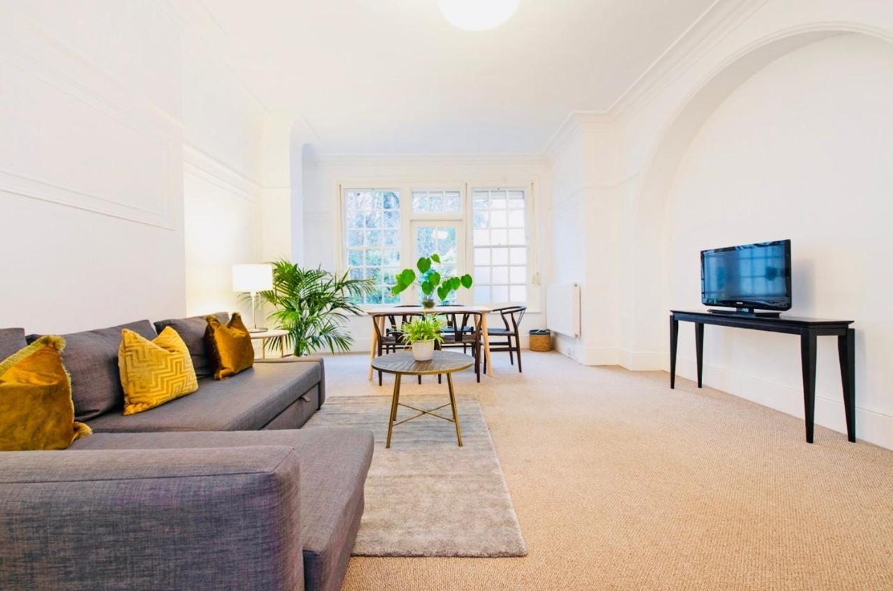 Spacious & Charming Garden Flat -Zone 2- Great For Central London Access Zewnętrze zdjęcie
